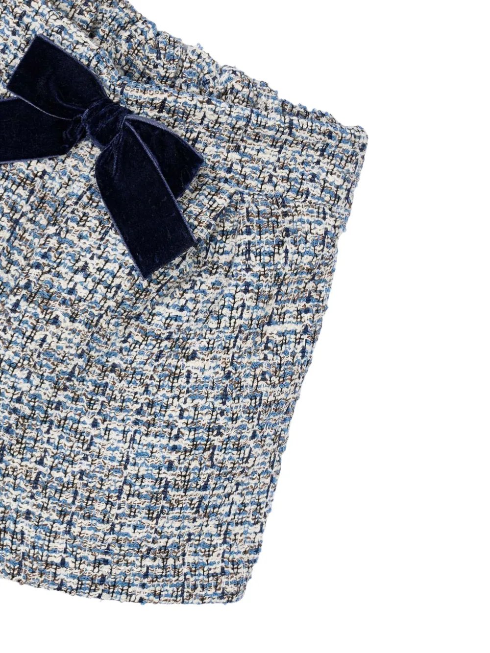 Mayoral Shorts verfraaid met strik Blauw