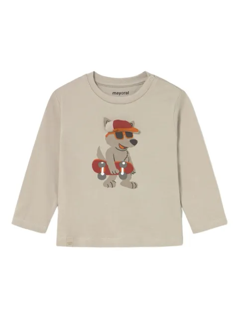 Mayoral Sweatshirt mit Animal-Print