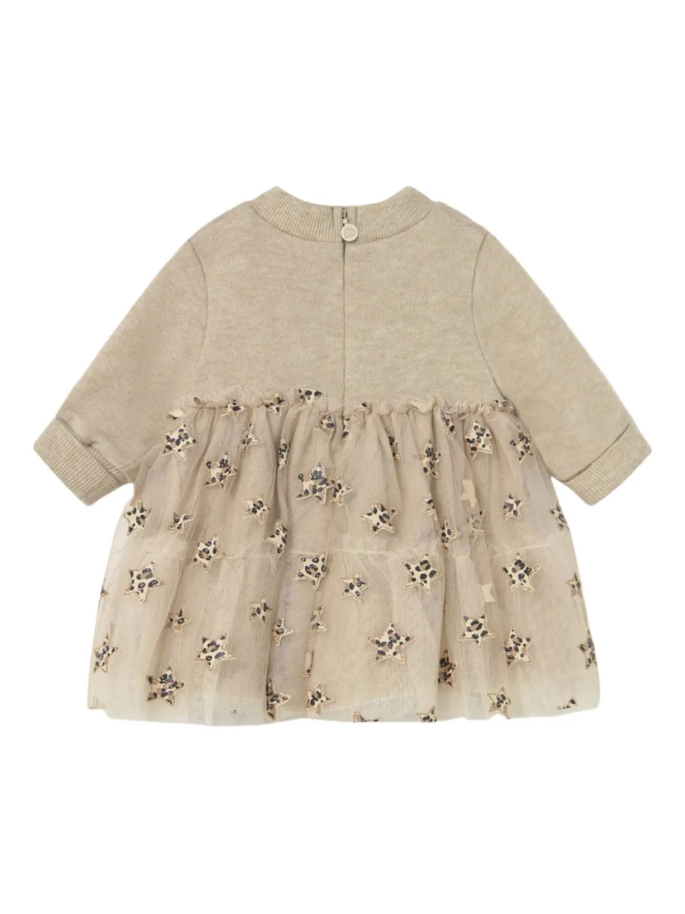 Mayoral Jurk met ster-applicatie - Beige