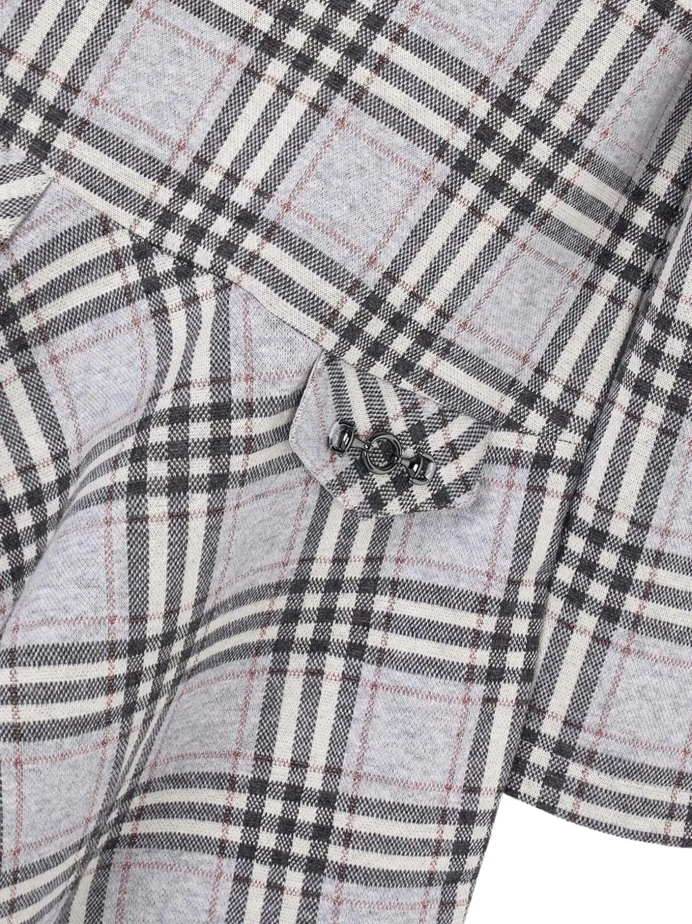 Mayoral Geruite jurk Zilver