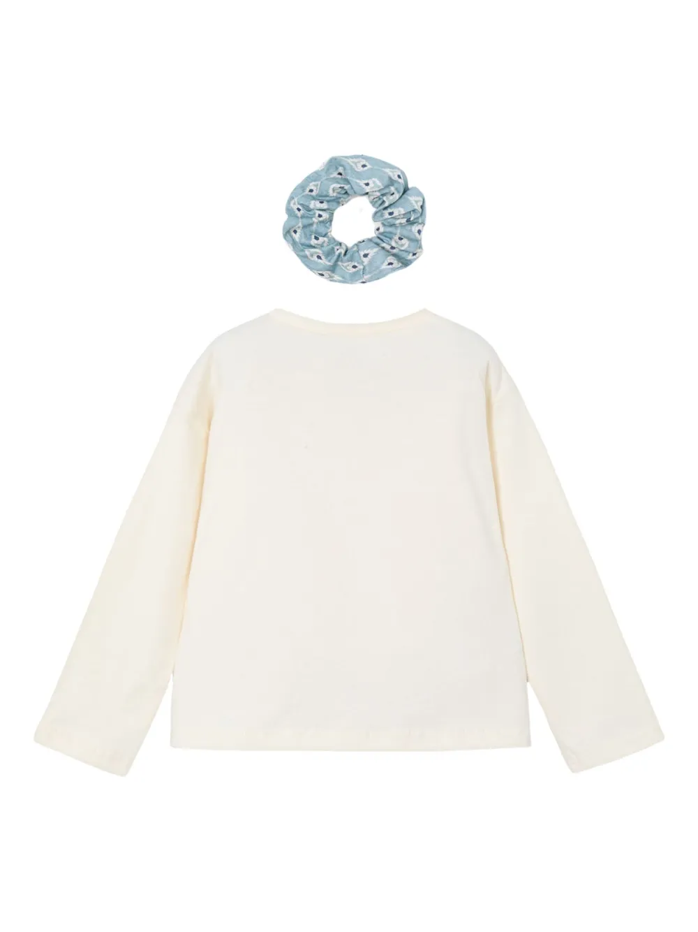 Mayoral matching scrunchie girl T-shirt | Girls T-Shirts | Image 2