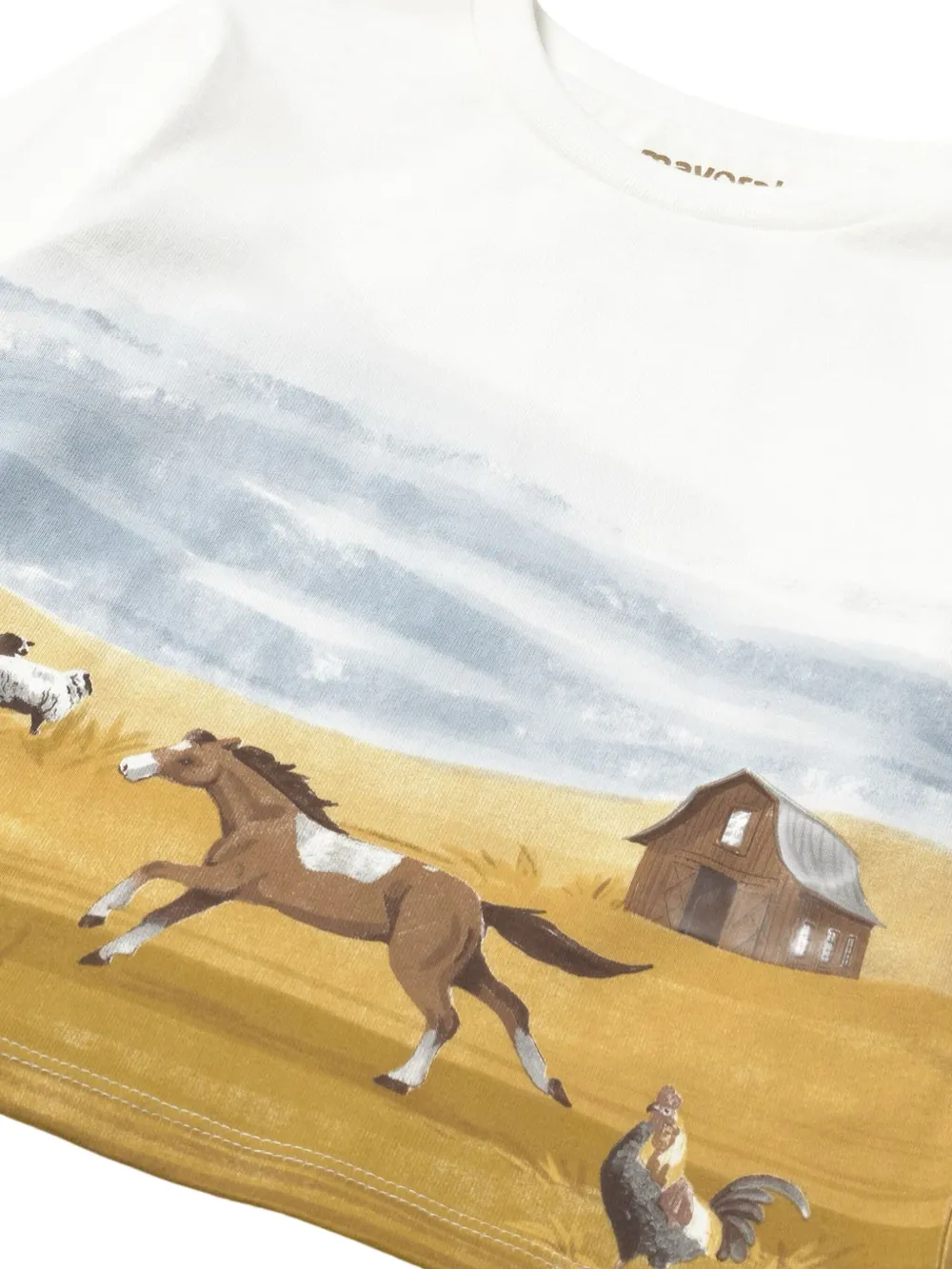 Mayoral Shirt met print Wit