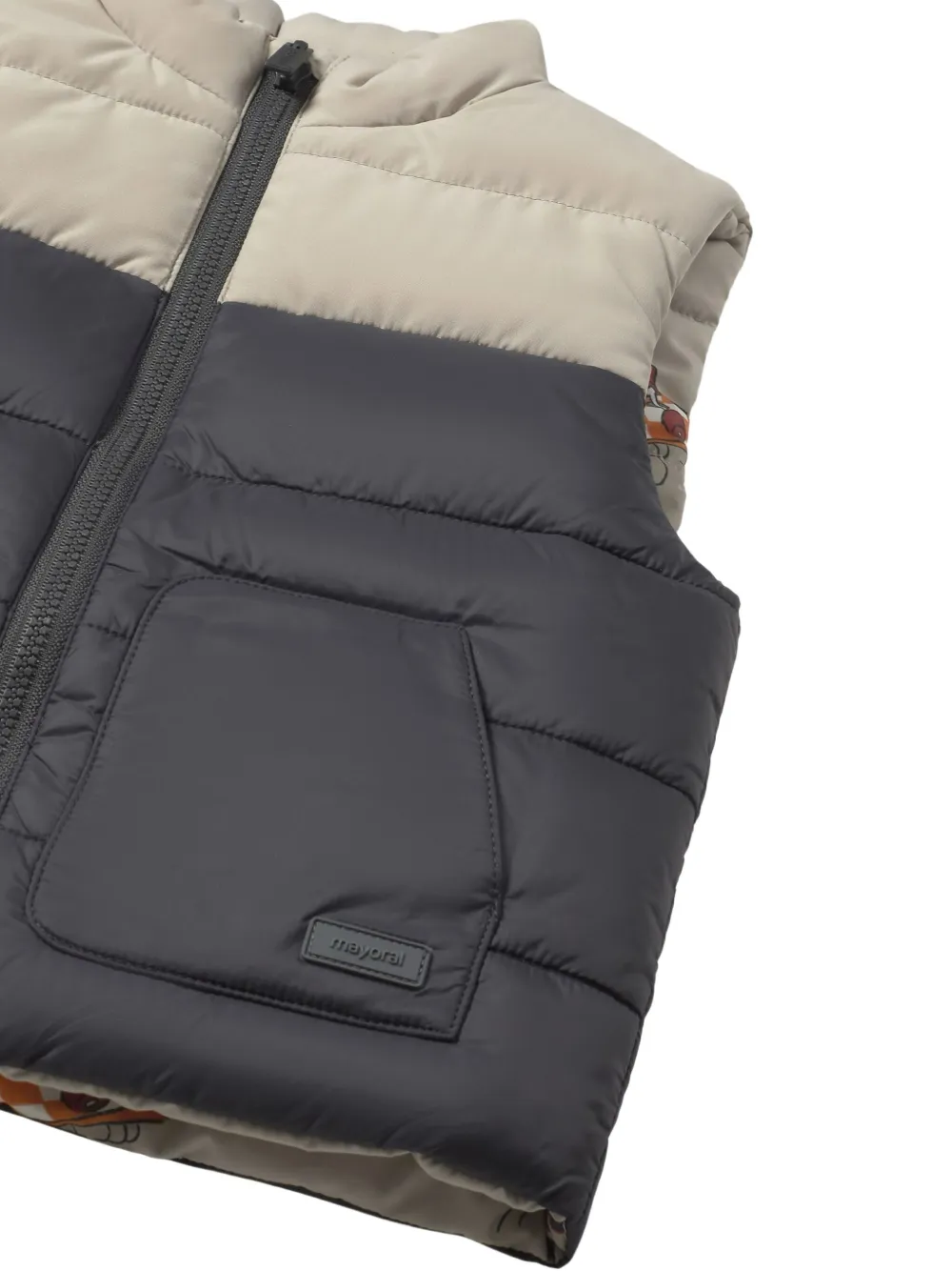 Mayoral Omkeerbare bodywarmer Grijs