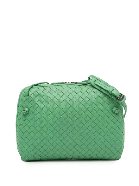 Bottega Veneta Pre-Owned 2012-2025 Nappa Intrecciato Nodini crossbody bag