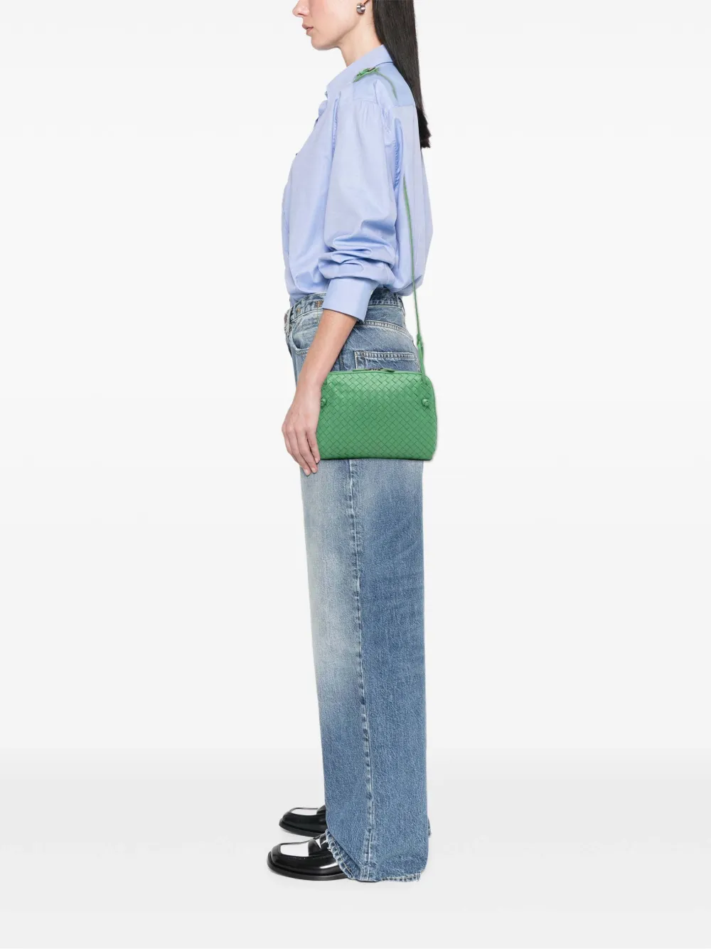Bottega Veneta Pre-Owned 2012-2025 Nappa Intrecciato Nodini crossbody bag | Pre-Owned | Image 2