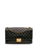 CHANEL Pre-Owned 2016-2017 Quilted Lambskin Pagoda Accordion Flap shoulder bag - Black