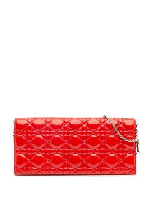 Christian Dior Pre-Owned sac à bandoulière Cannage Lady Dior à bride en chaîne (2018)