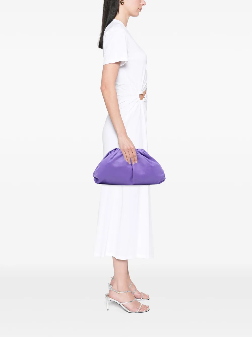 Bottega Veneta Pre-Owned 2012-2025 Lambskin The Pouch clutch bag | Pre-Owned | Image 2