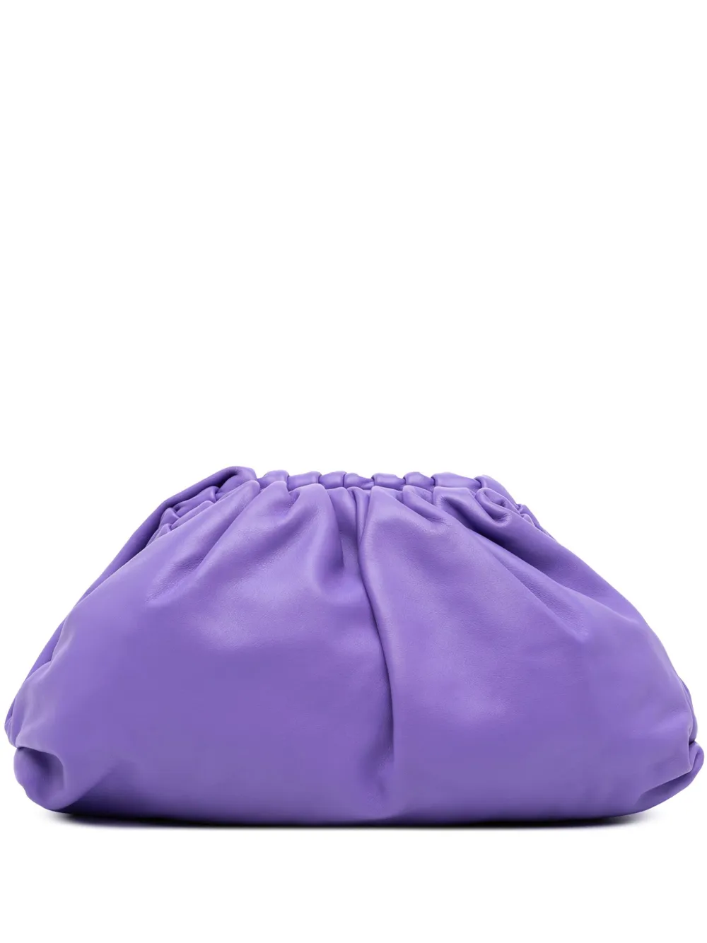 Bottega Veneta Pre-Owned 2012-2025 Lambskin The Pouch clutch bag | Purple | Image 1