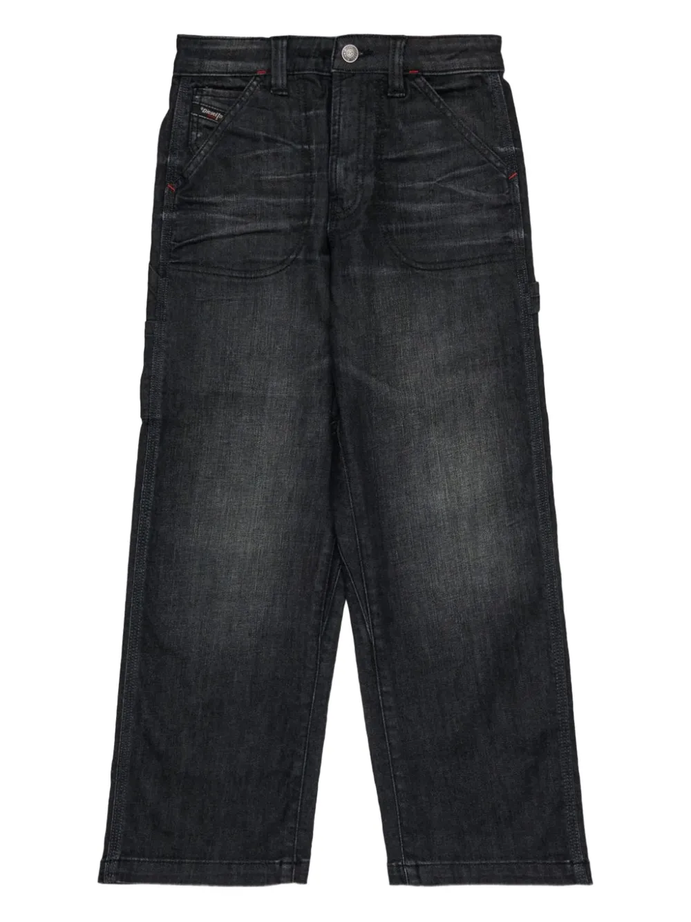 Diesel D-bart-j Jeans In Black