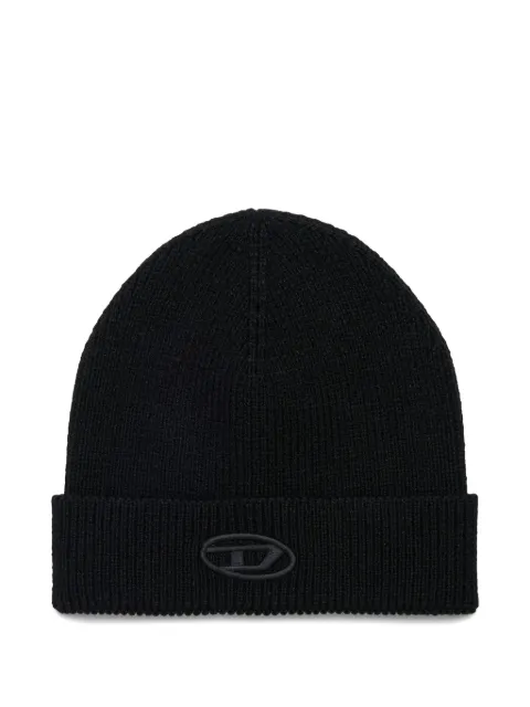 Diesel Kids logo-patch beanie