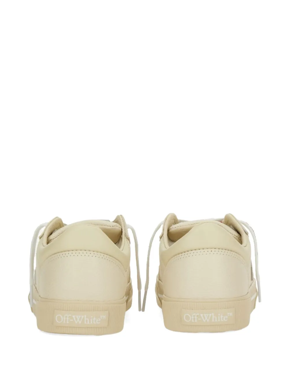 Off-white Arrows Leather Sneakers In Neutral