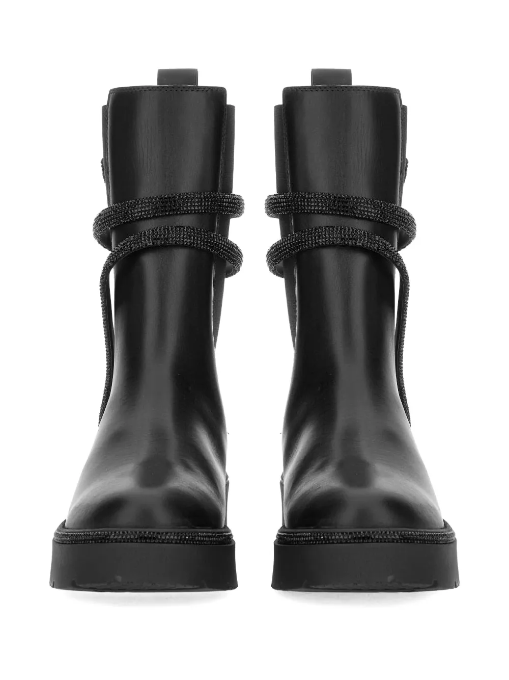 René Caovilla embellished boots Zwart