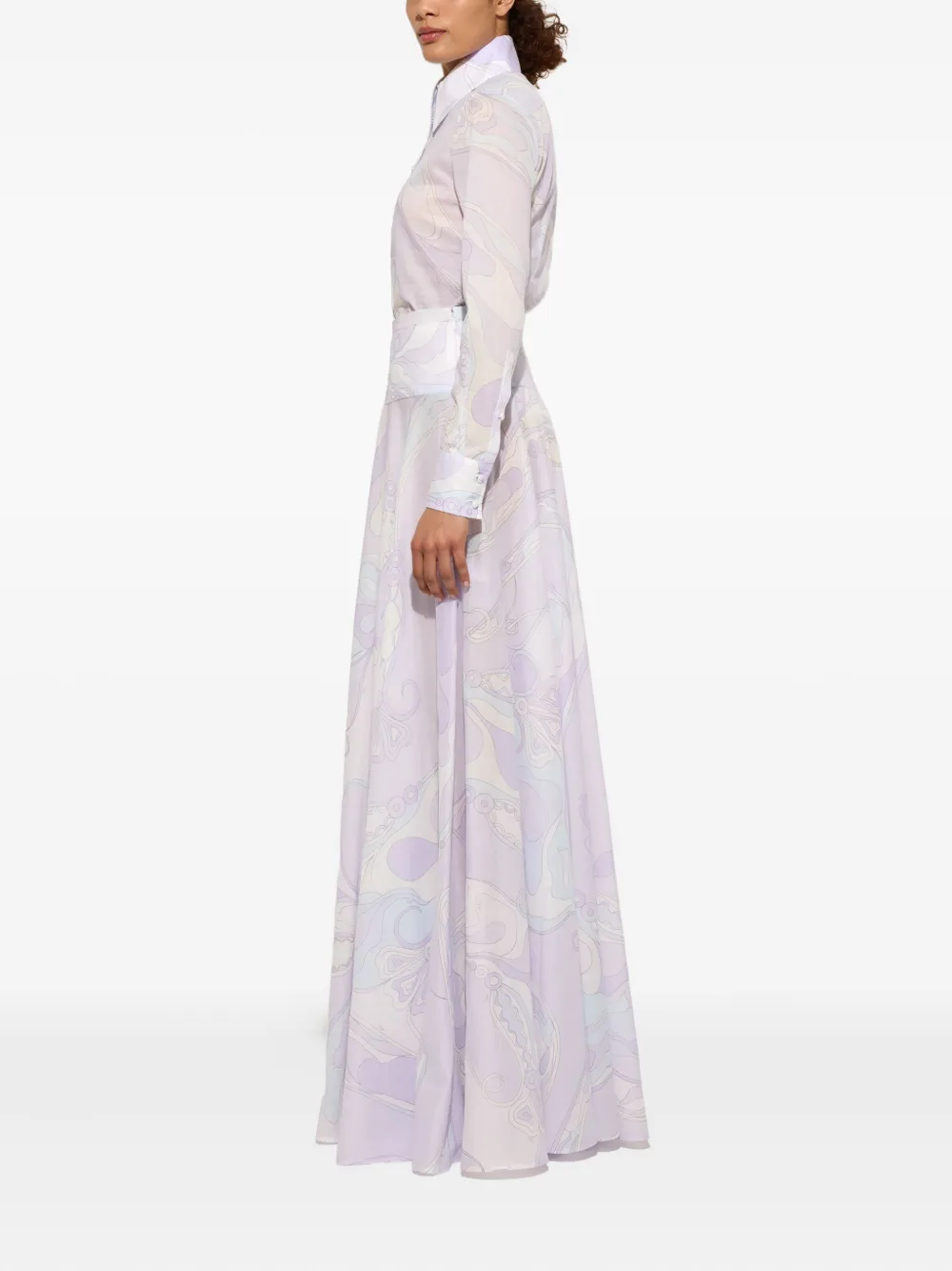 PUCCI Blouse met print Paars