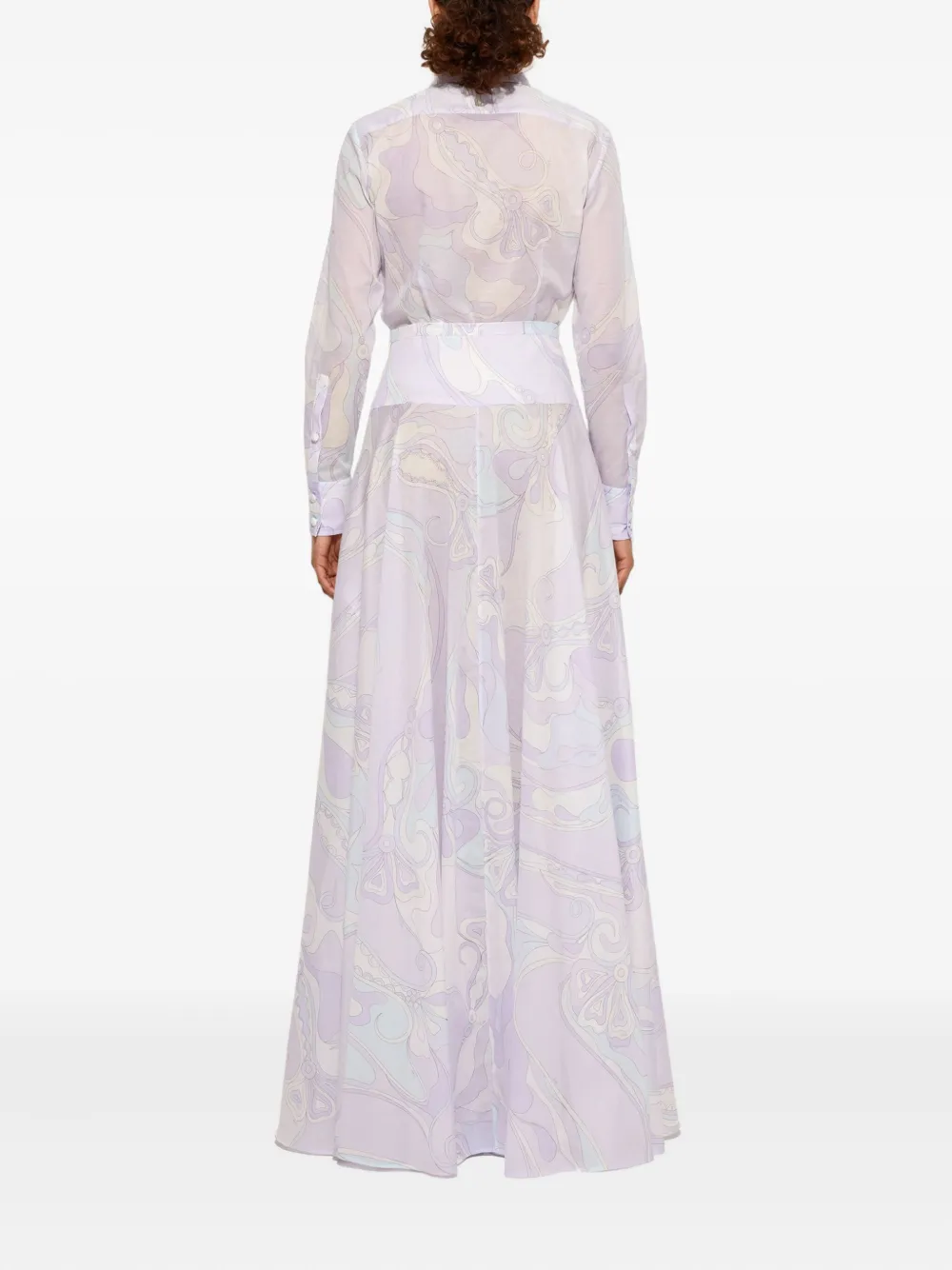 PUCCI Blouse met print Paars