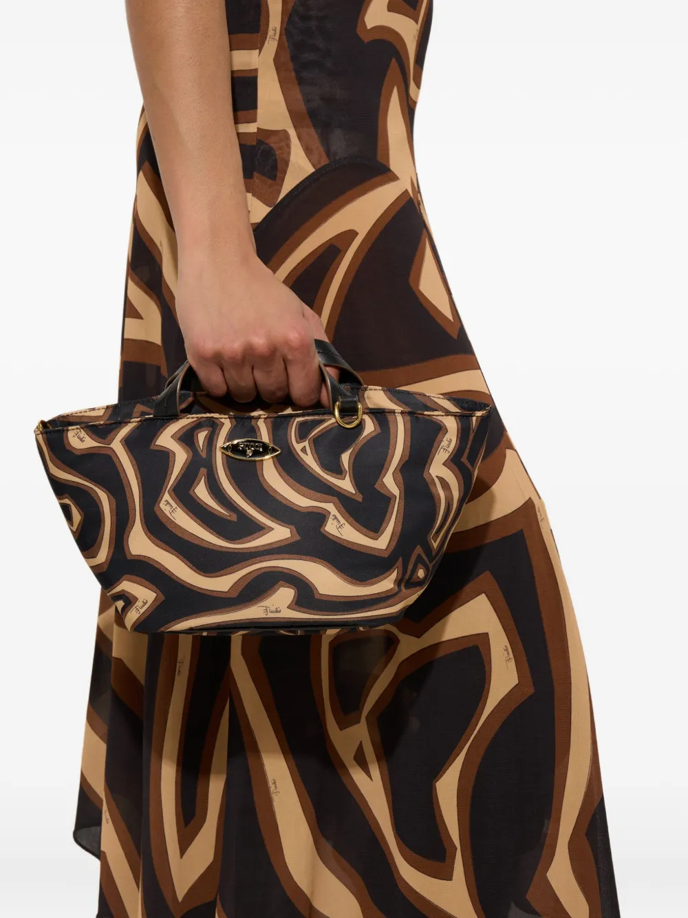 PUCCI small Yummy graphic-print tote bag - Zwart