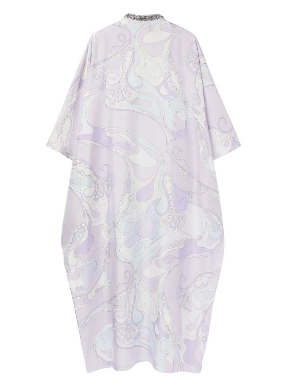 PUCCI crystal-embellished kaftan - Paars