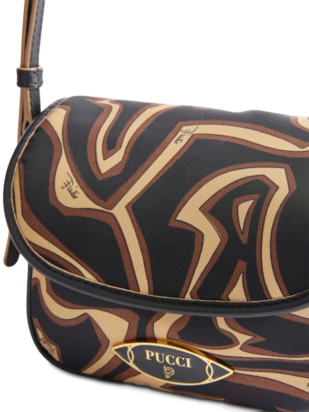 Pucci Yummy Shoulder Bag In Brown