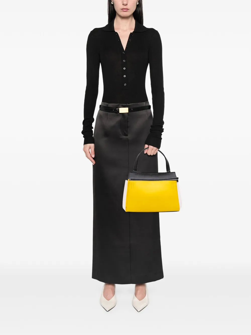 Celine Pre-Owned 2015 Medium Tricolor Leather Edge handbag | Pre-Owned | Image 2