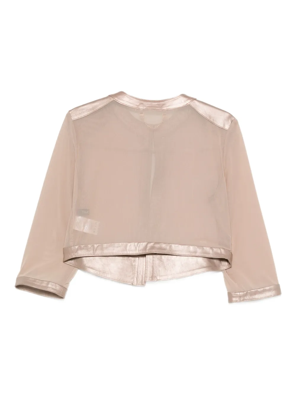  Timotea Sheer-panel Jacket - Neutrals 