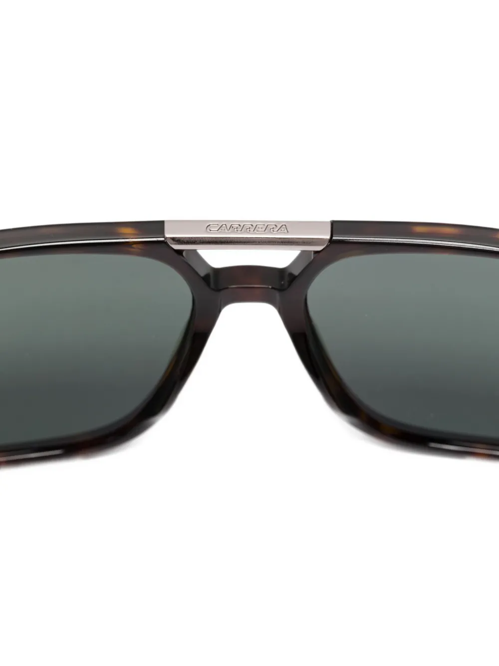 Carrera Zonnebril met vierkant montuur Bruin