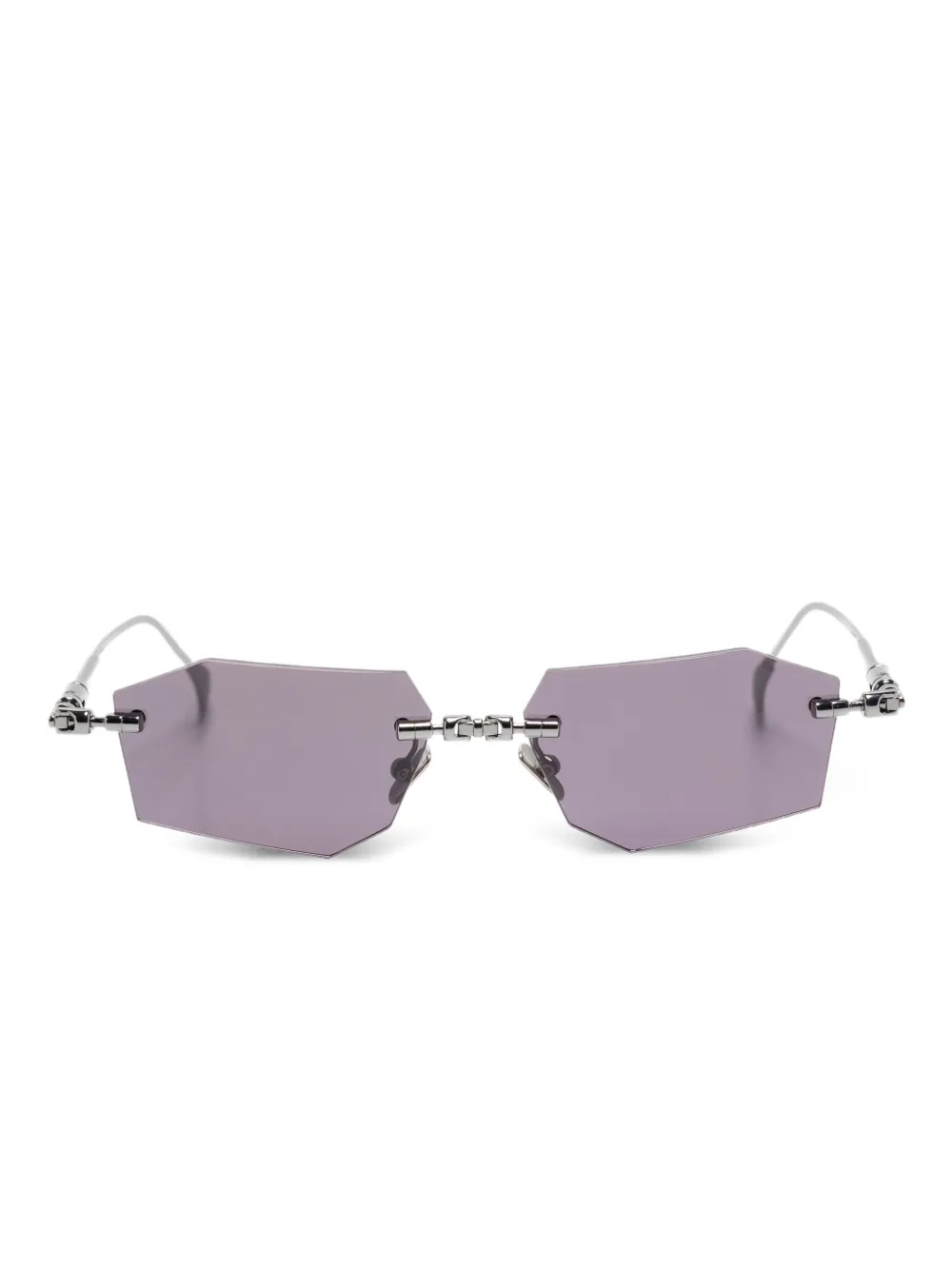 Kuboraum lentes de sol con armazón geométrica | gris | Image 1