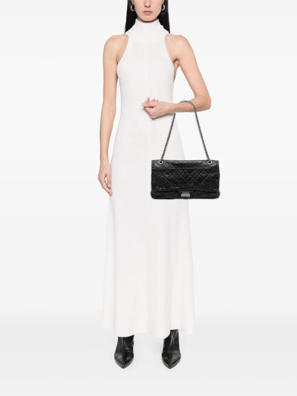 CHANEL Pre-Owned 2008-2009 Reissue 2.55 Aged Calfskin Double Flap 227 shoulder bag | Pre-Owned | Image 2