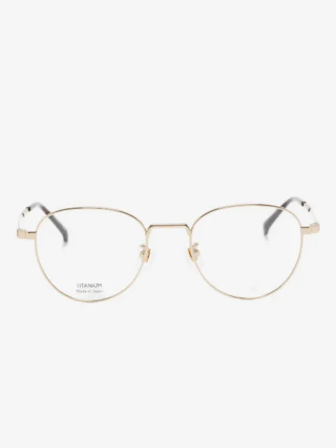 Dunhill lunettes de vue à monture ovale