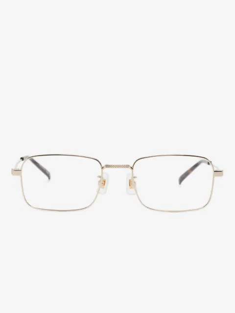 Dunhill rectangle-frame glasses