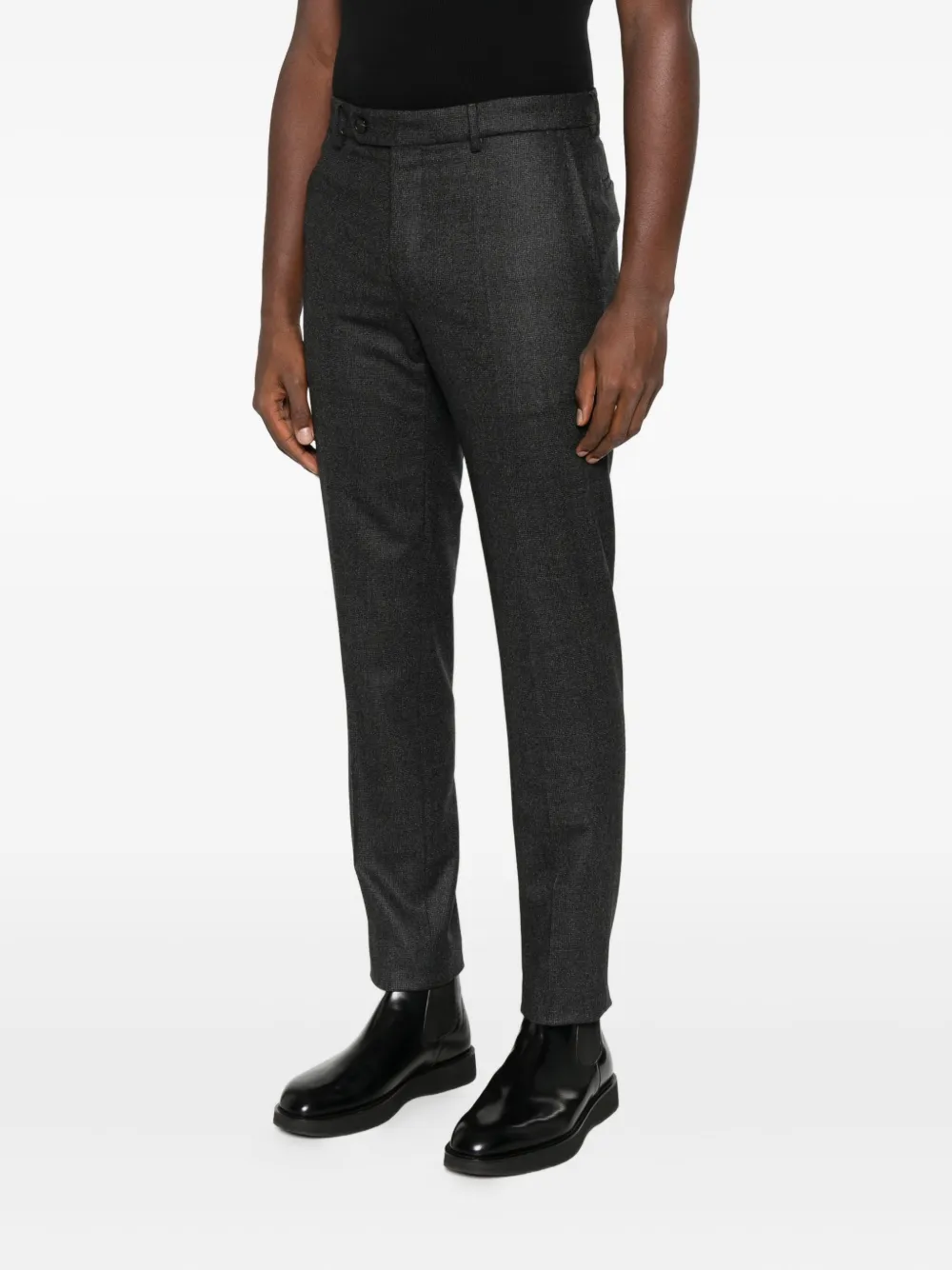 Incotex Plooibroek Grijs