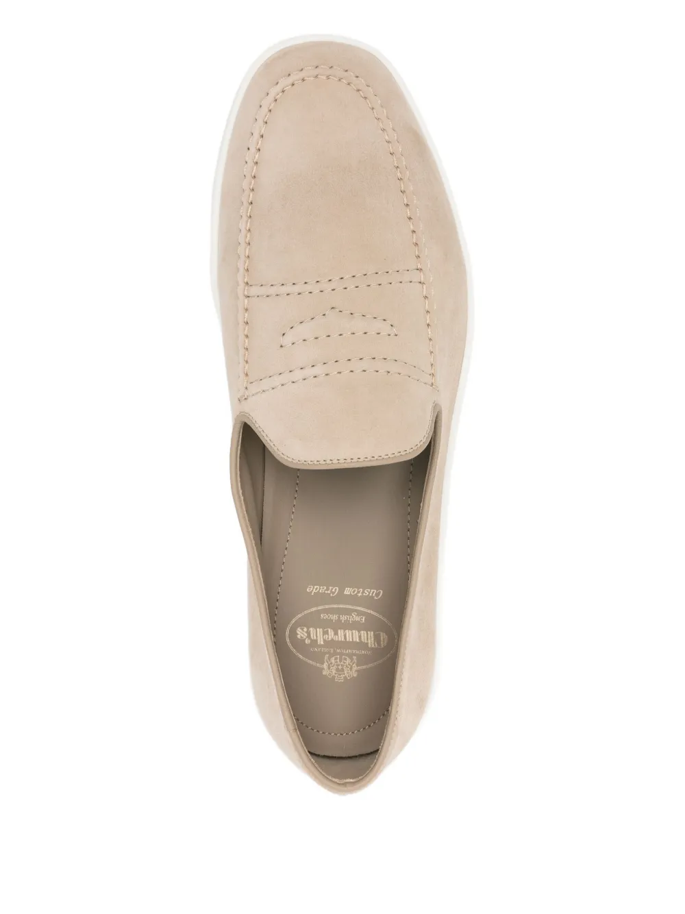 Church's Loafers met stiksel Beige