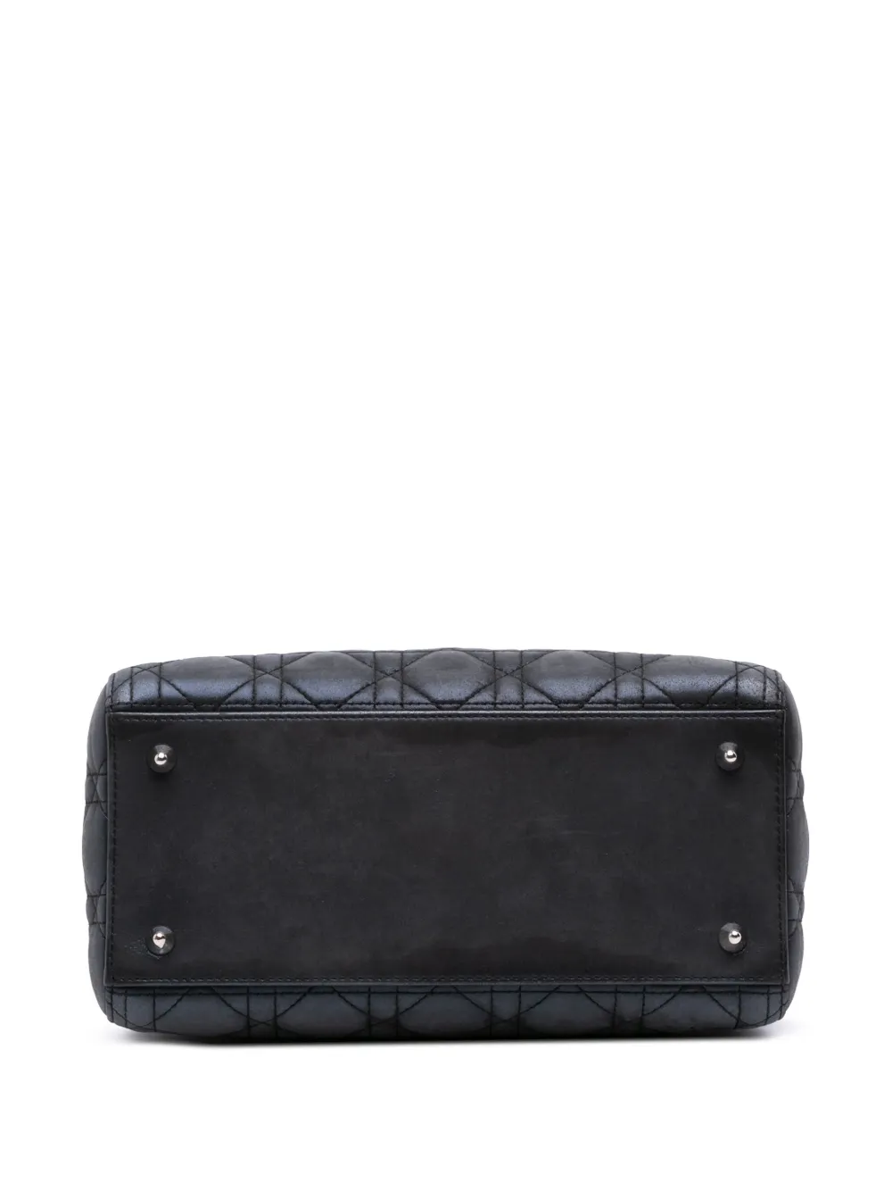 Christian Dior Pre-Owned 2015 Medium Iridescent Lambskin Cannage Lady Christian Dior Pre-Owned 2015 Medium Iridescent Lambskin Cannage Lady