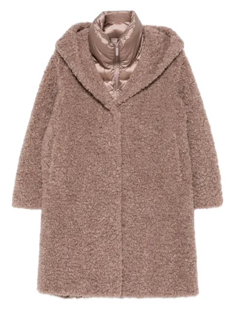 bomboogie hooded zip-up coat
