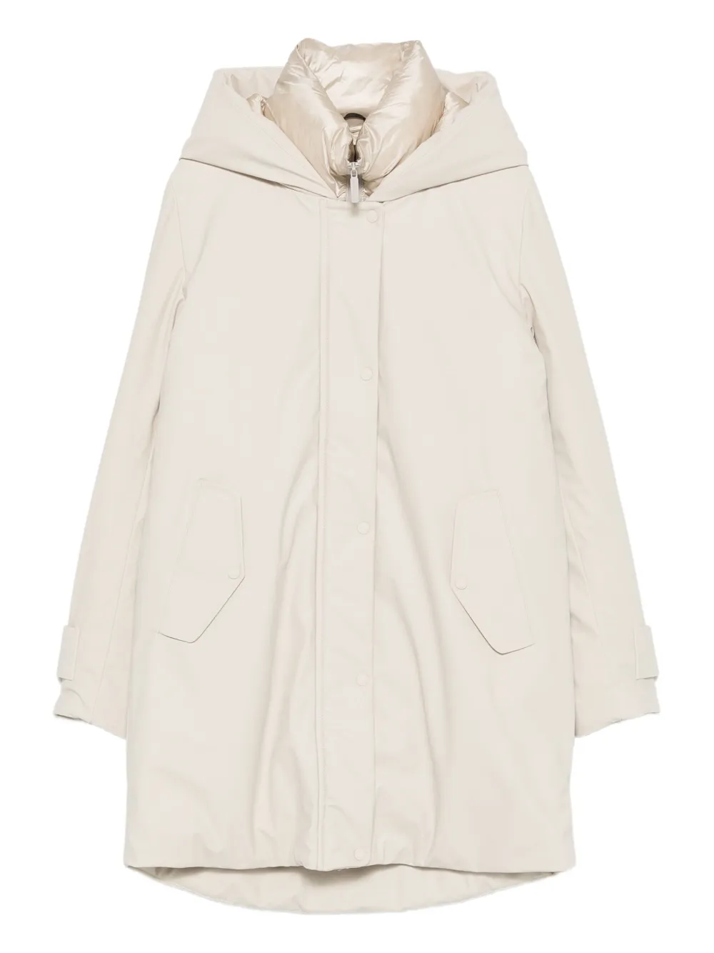 bomboogie parka con paneles y capucha | neutro | Image 1