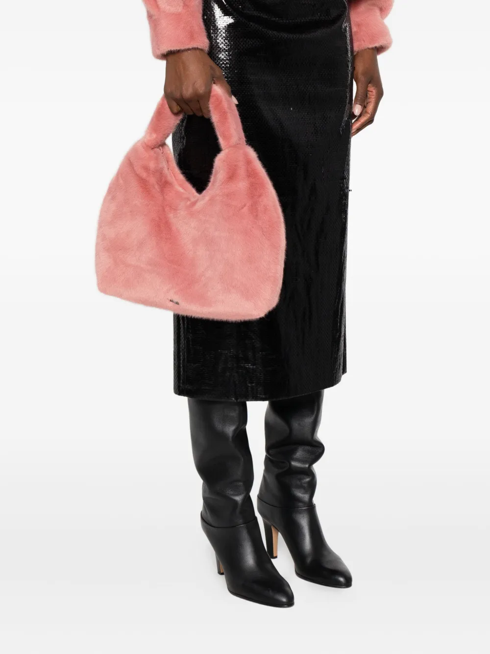 bomboogie Bolsa tote com pelos | Image 2