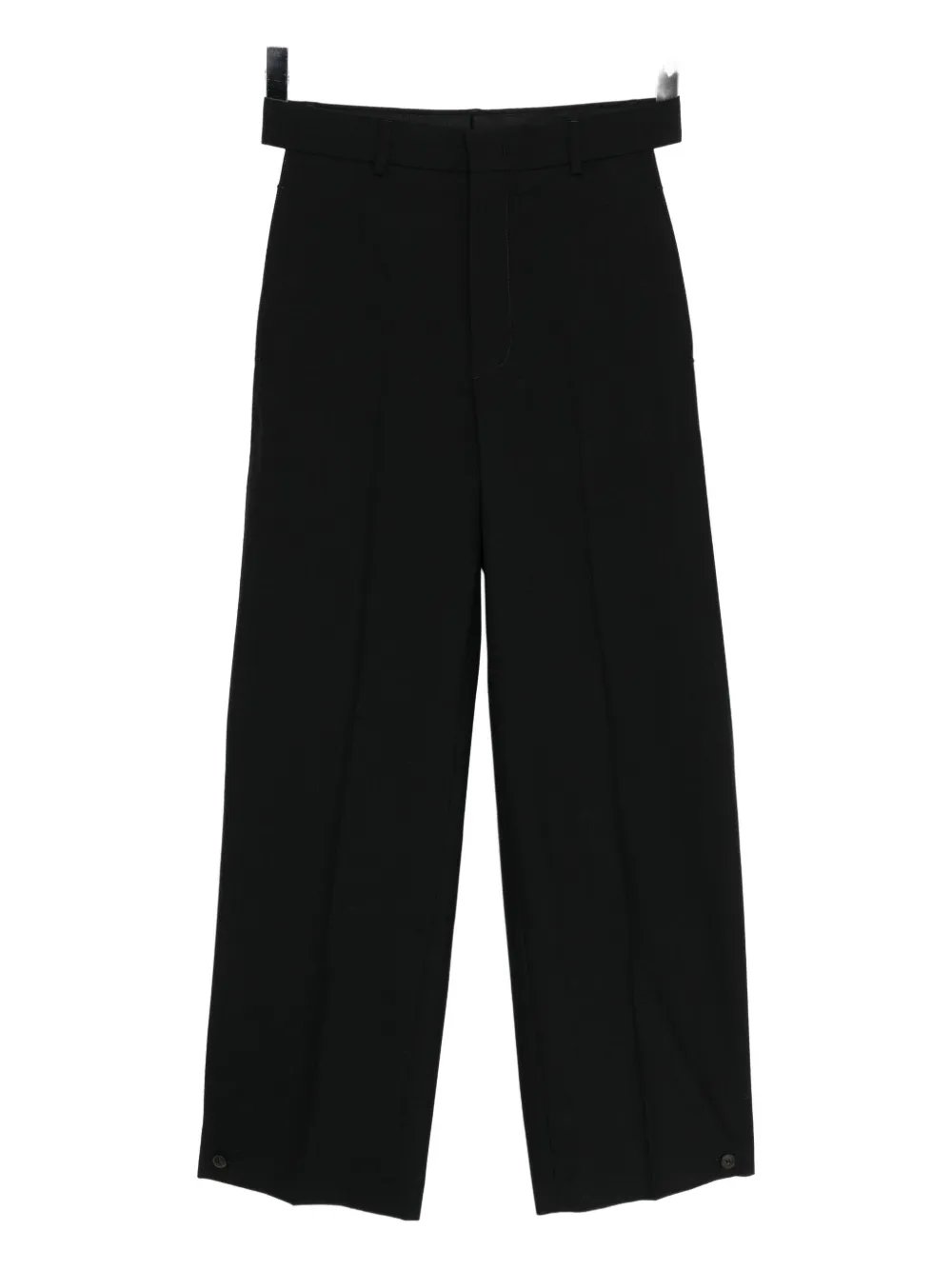 Qasimi Side-stripe Trousers In Black