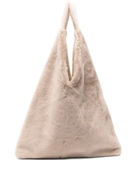 bomboogie Bolsa tote com pelos