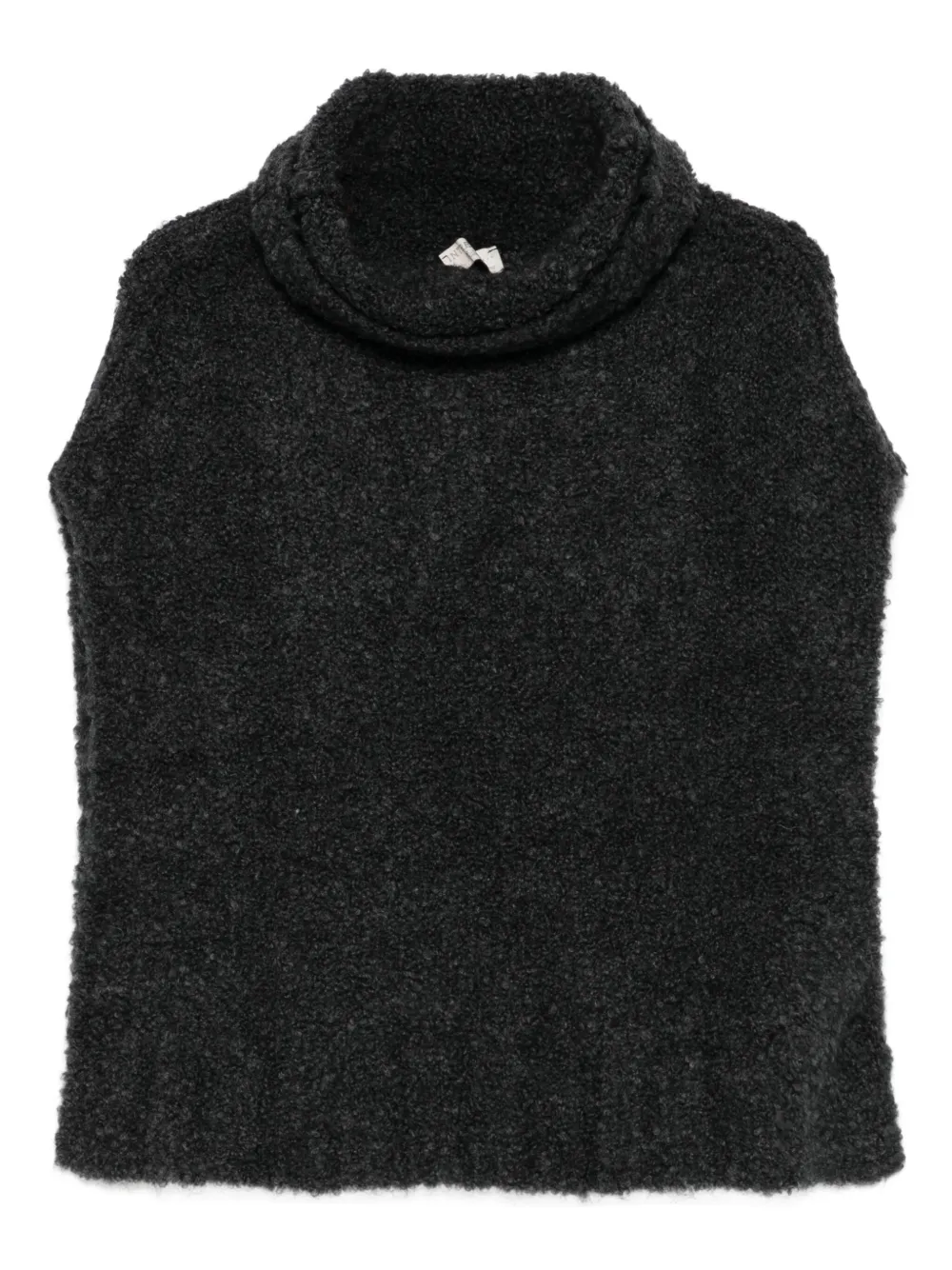 Intrecci chaleco con cuello vuelto | gris | Image 1