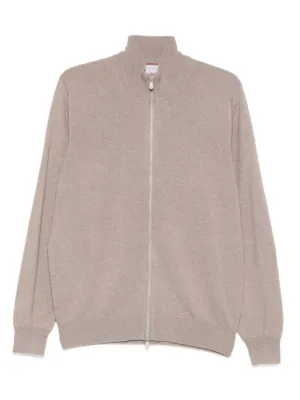 Brunello Cucinelli ハーフジップ セーター | グレー | FARFETCH JP