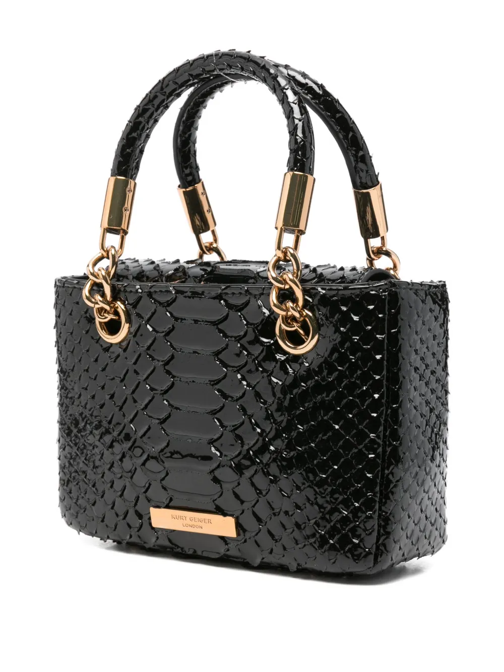 Kurt Geiger Mini Kensington Shoulder Bag In Black