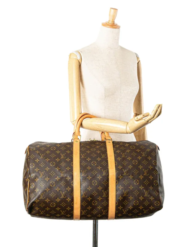 Louis Vuitton Pre-Owned 1994 モノグラム キーポル 50 ボストンバッグ