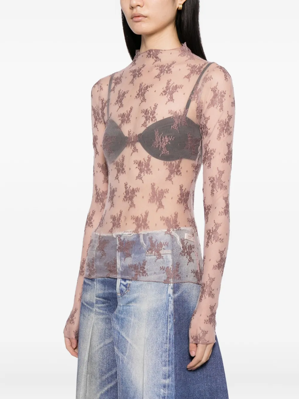 Free People Gelaagde top Roze