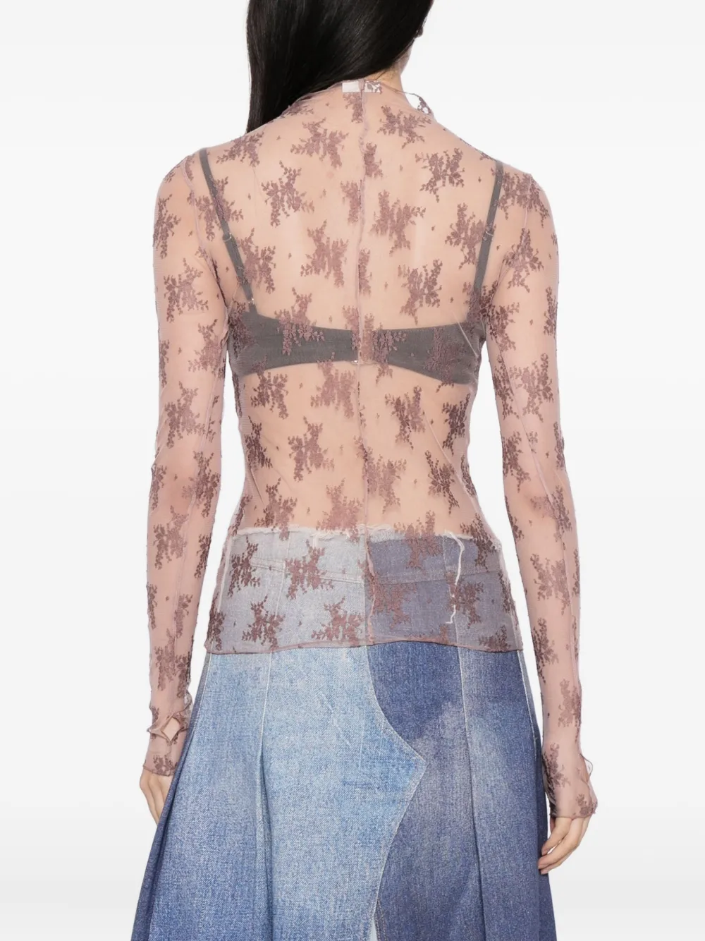 Free People Gelaagde top Roze