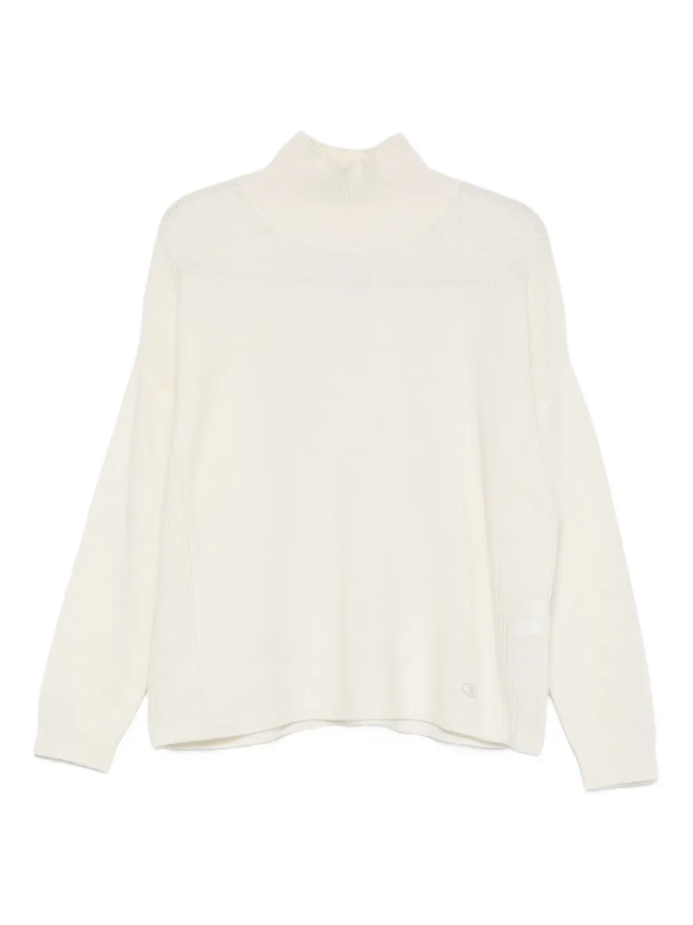 Liu •jo High-neck Sweater In White