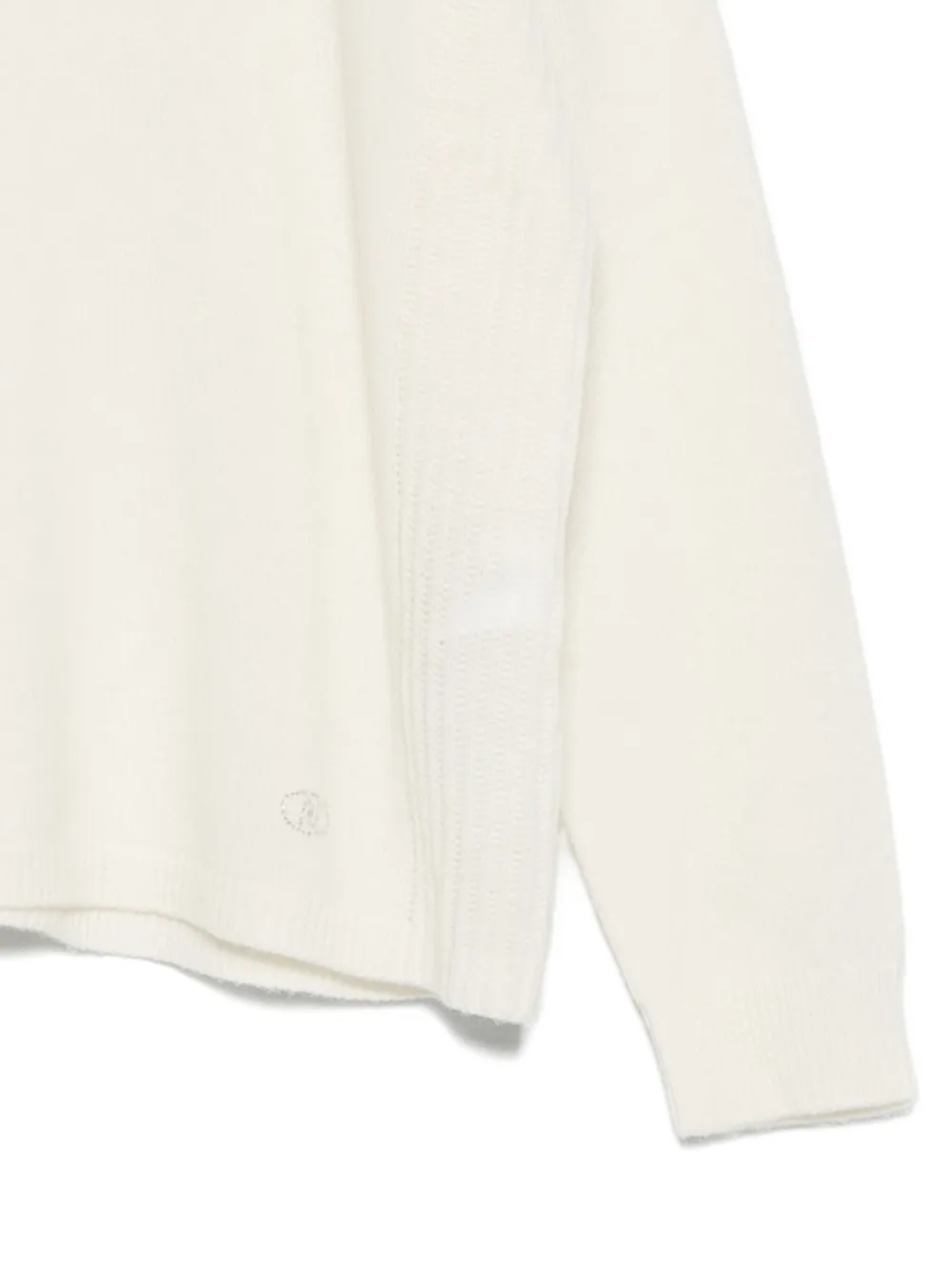 Liu •jo High-neck Sweater In White