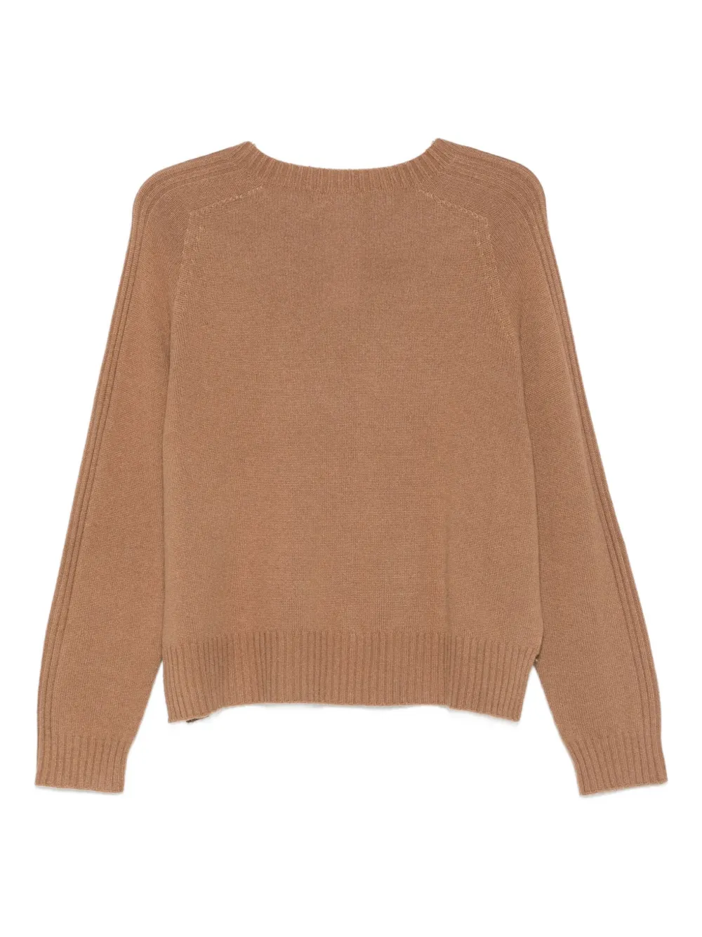 Liu •jo Heart-motif Sweater In Brown