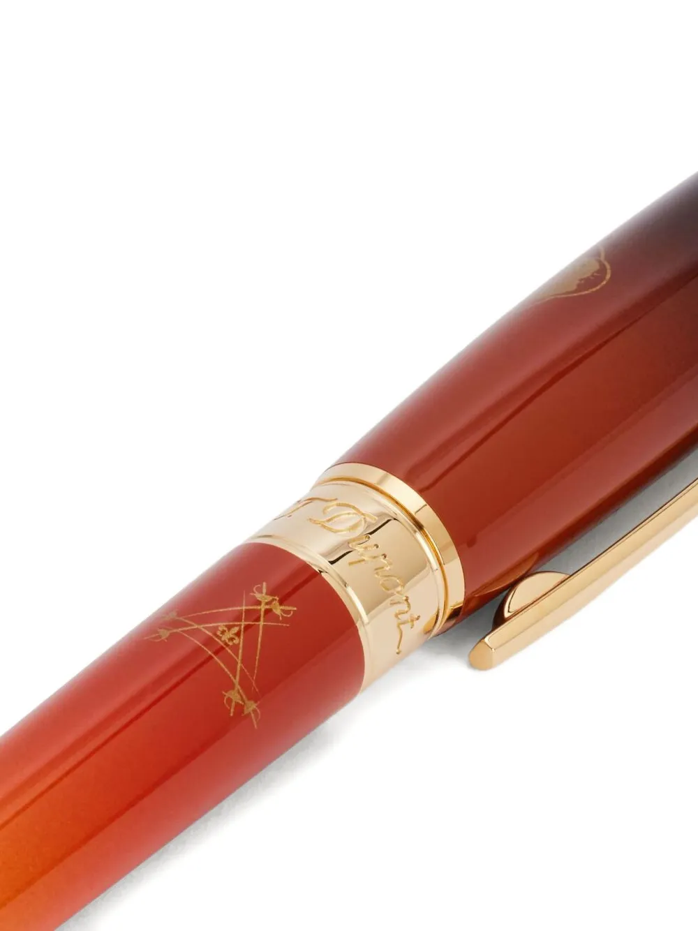St Dupont Line D Montecristo Rollerball Pen In Multi