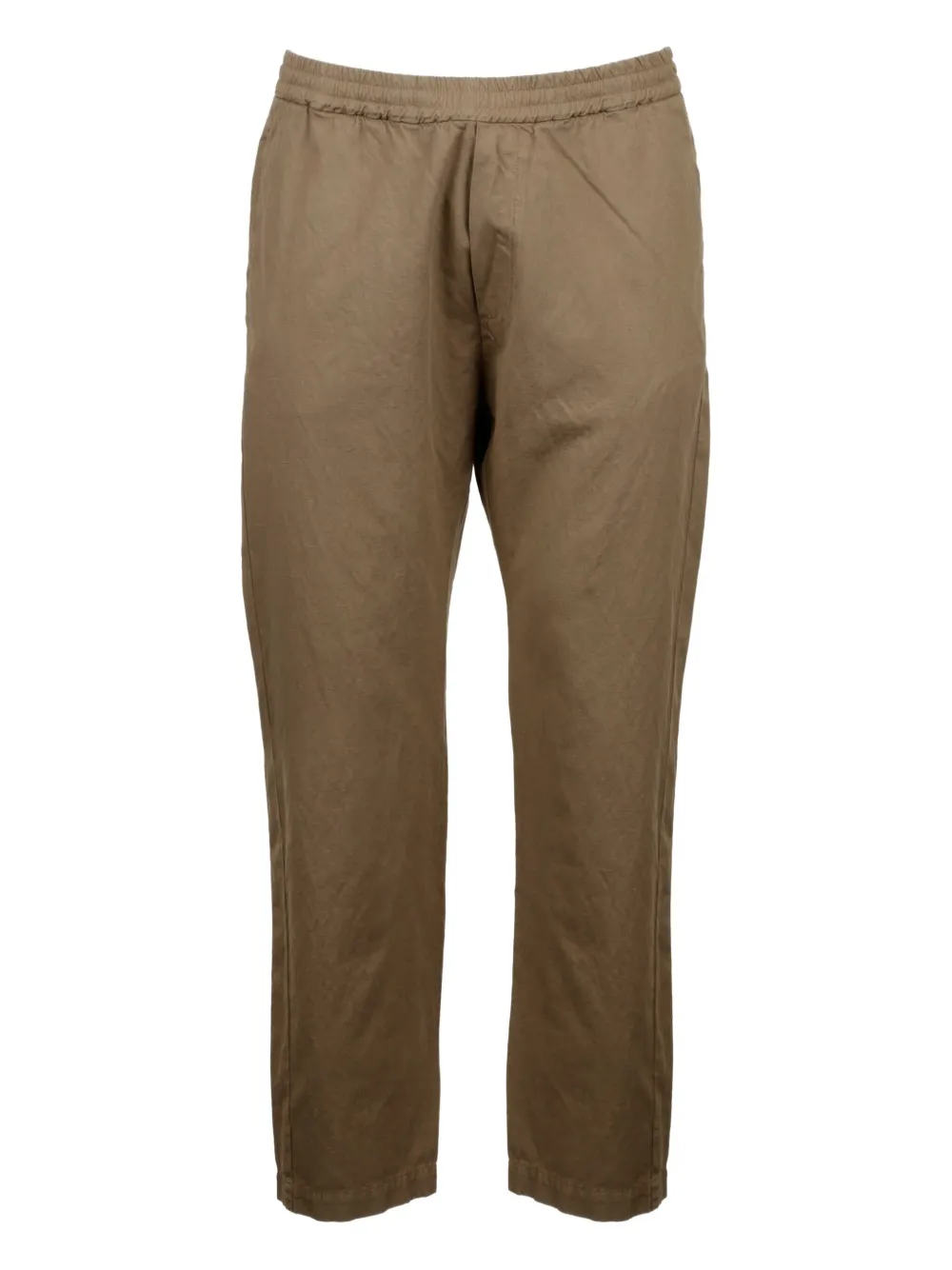 Barena elastic-waist cotton pants | Brown | Image 1