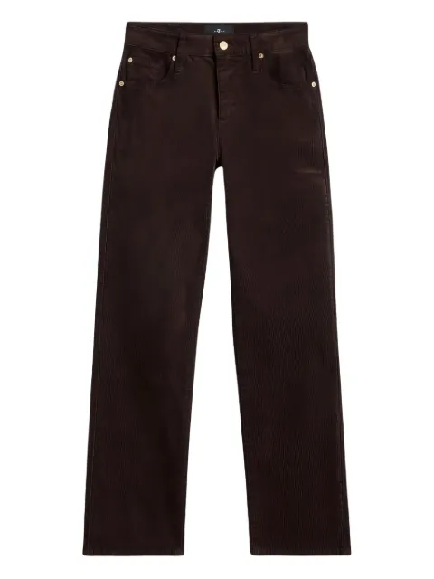 7 For All Mankind corduroy-texture jeans