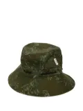 A.P.C. floral-print drawstring bucket hat - Green